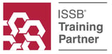 ISSB Training Partner logo with red geometric hexagon design and gray text